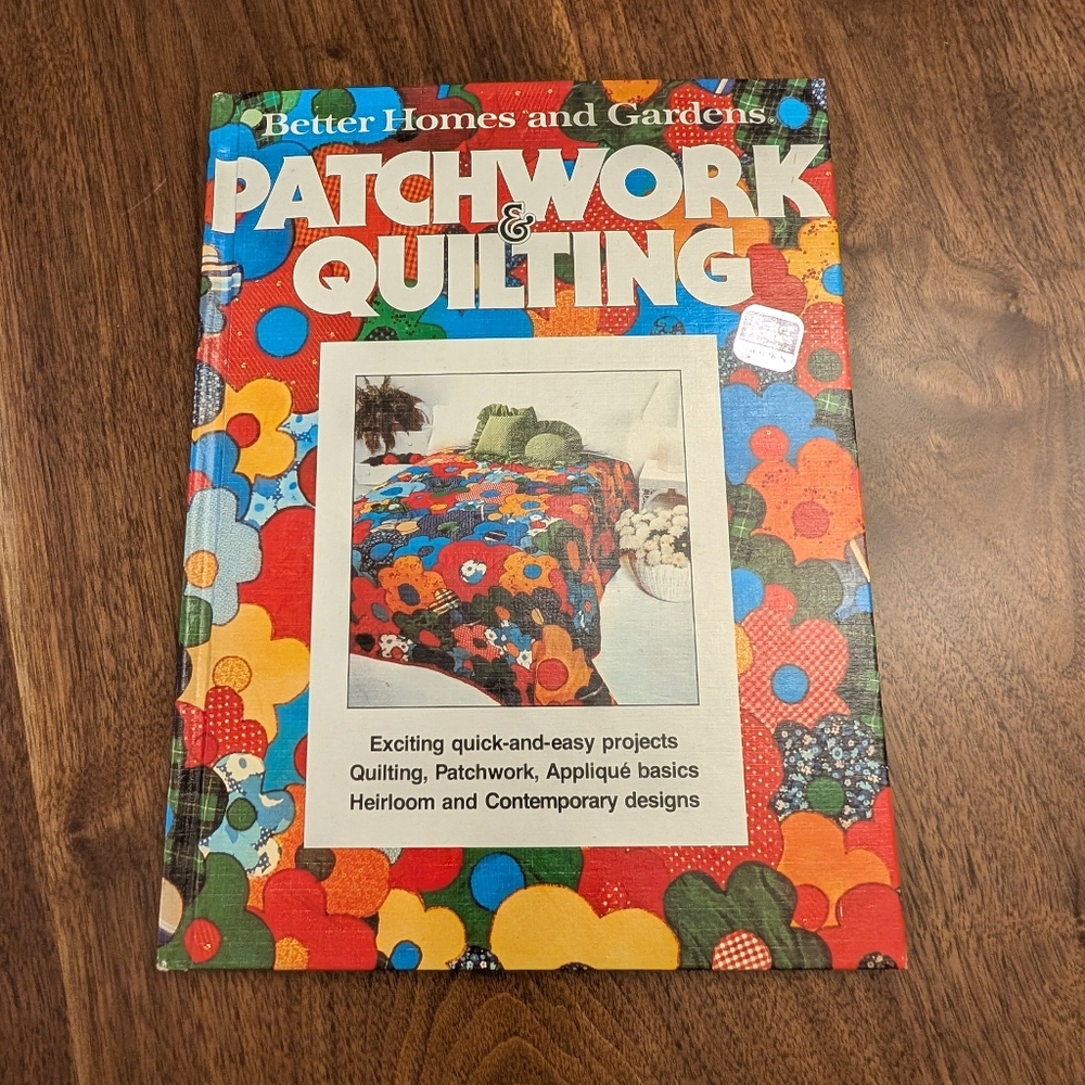 70s Vintage Better Homes and Gardensβ Vibrant Patchwork Quilt Book